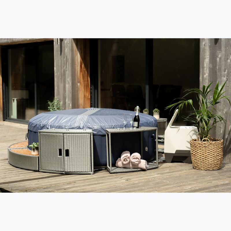 Bazén s vírivkou  pre 6 osôb  MSpa Muse Jet Indigo jałowcowy 23