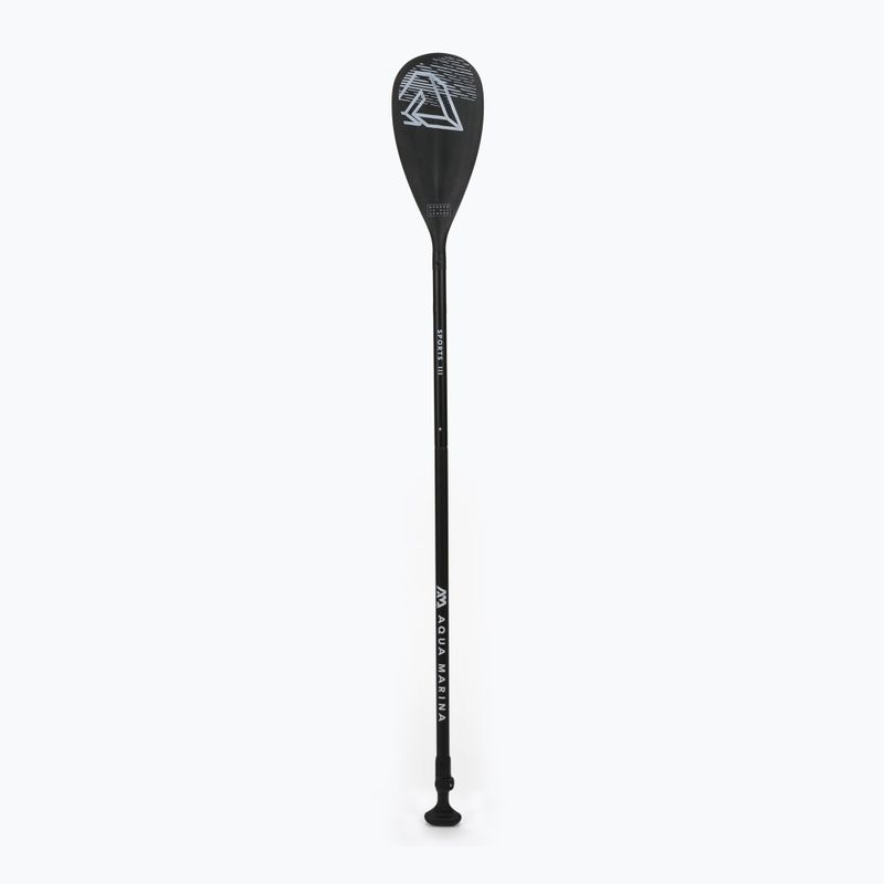 Aqua Marina SPORTS III 3-dielne SUP pádlo čierne B0303012