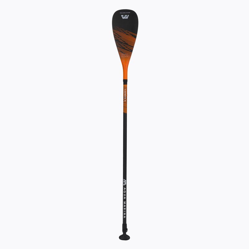 Aqua Marina CARBON X 3-dielne SUP pádlo čierno-oranžové B0303016 3