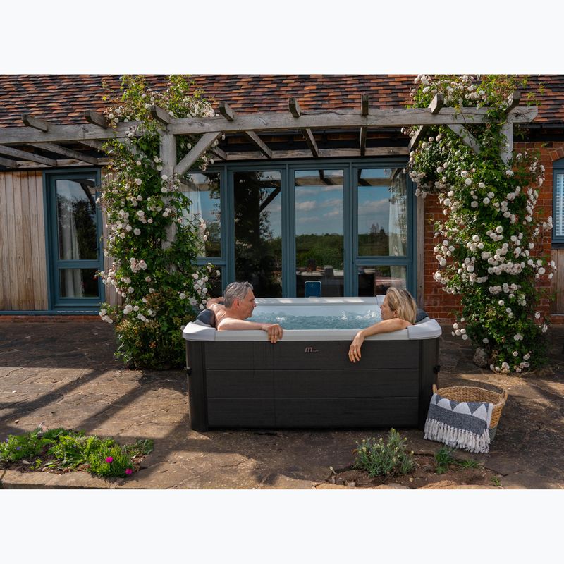 Bazén s vírivkou  pre 6 osôb  MSpa Frame Oslo chłodny szary 21