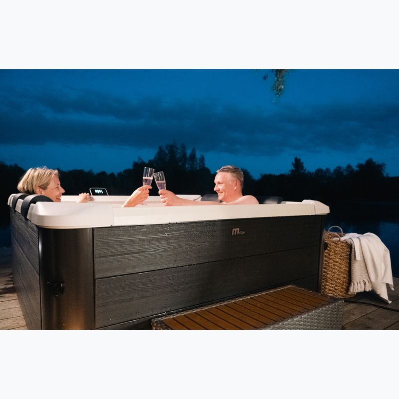 Vírivka Jacuzzi  pre 6 osôb  MSpa Frame Oslo chłodny szary 23