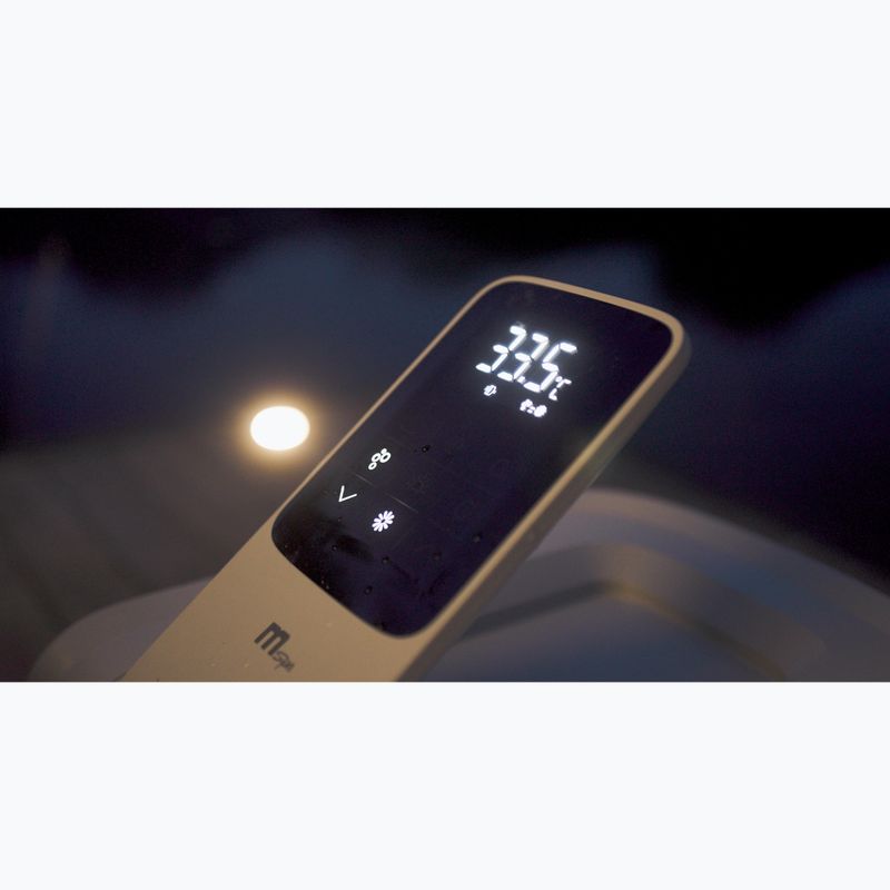 Bazén s vírivkou  pre 6 osôb  MSpa Frame Oslo chłodny szary 30