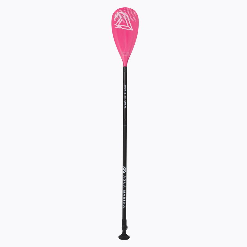 SUP pádlo 3 ks Aqua Marina SPORTS III CORAL čierna/ružová B0303624 2