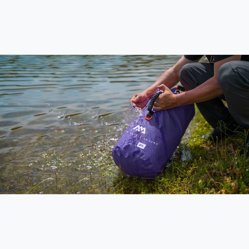 Vodotesný vak Aqua Marina Dry Bag 20 l purple 2