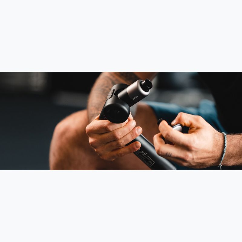 Vibračný masážny prístroj KiCA FeiyuTech Evo black 13