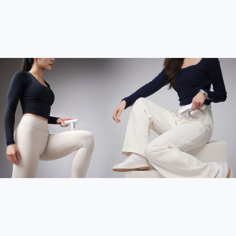 Vibračný masážny prístroj KiCA Mini 3 white 11