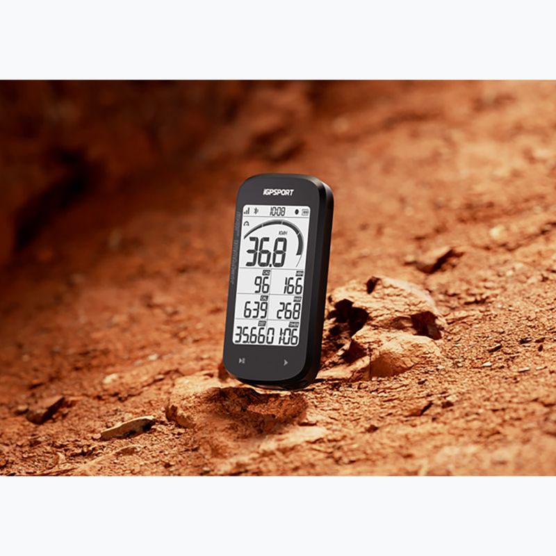 Cyklistický počítač iGPSport GPS BSC100 Max black 4