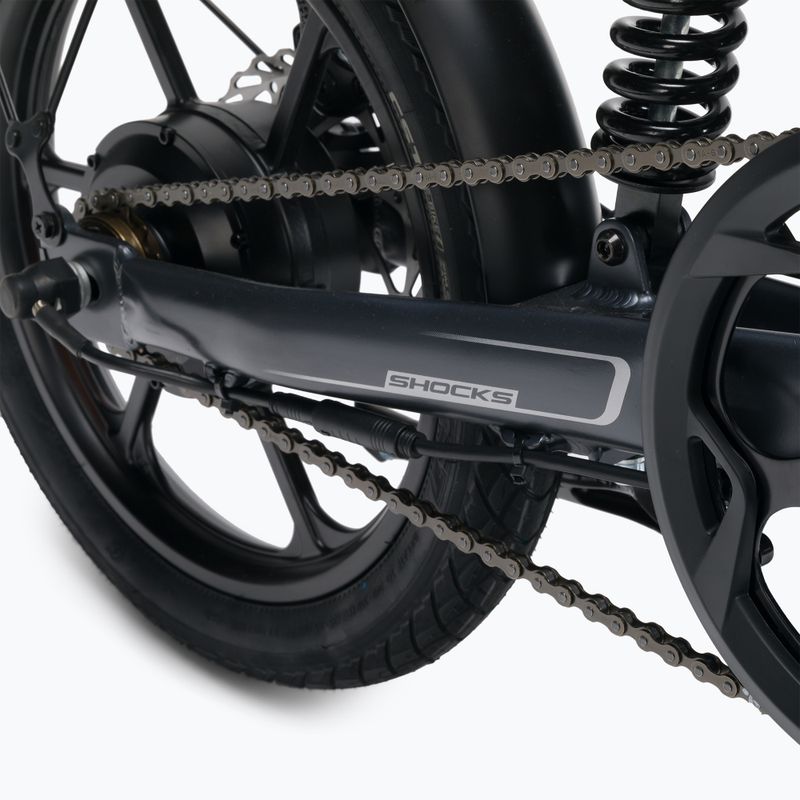 Elektrický bicykel HIMO Z16 Max sivý 9