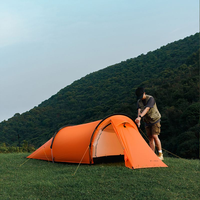 Kempingový stan pre 2 osoby 3F UL Taihang2 Orange 3