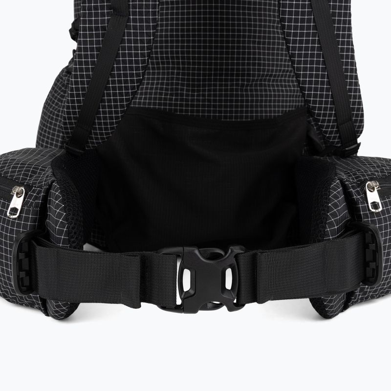 Turistický batoh 3F UL Qidian Pro 46+10L Black 10