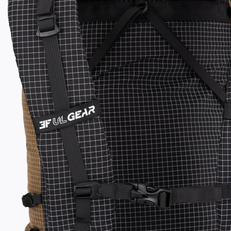 Turistický batoh 3F UL Qidian Pro 46+10L Brown 8