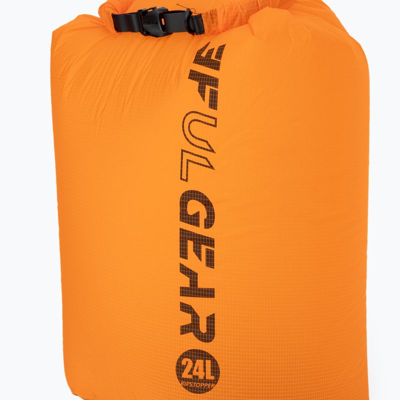 Vodeodolný vak 3F UL Square-Bottom Dry Bag 24l Orange 3