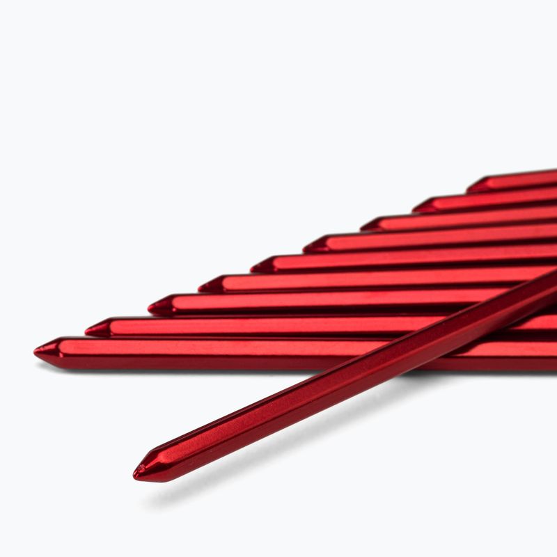 Kolíky na stan 3F UL Hex Alu Red 3