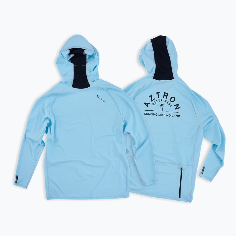 Pánsky surferský plášť s kapucňou Aztron Rashguard Swim Longsleeve 7