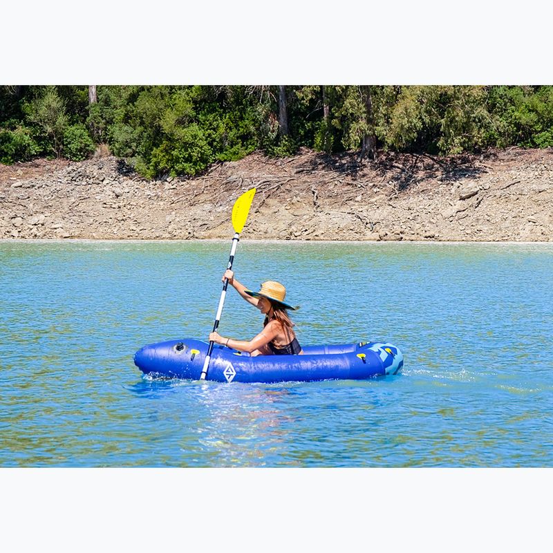Nafukovací kajak pre 1 osobu Aquatone Bee Inflatable Pack Raft 7'3" 221 cm 12