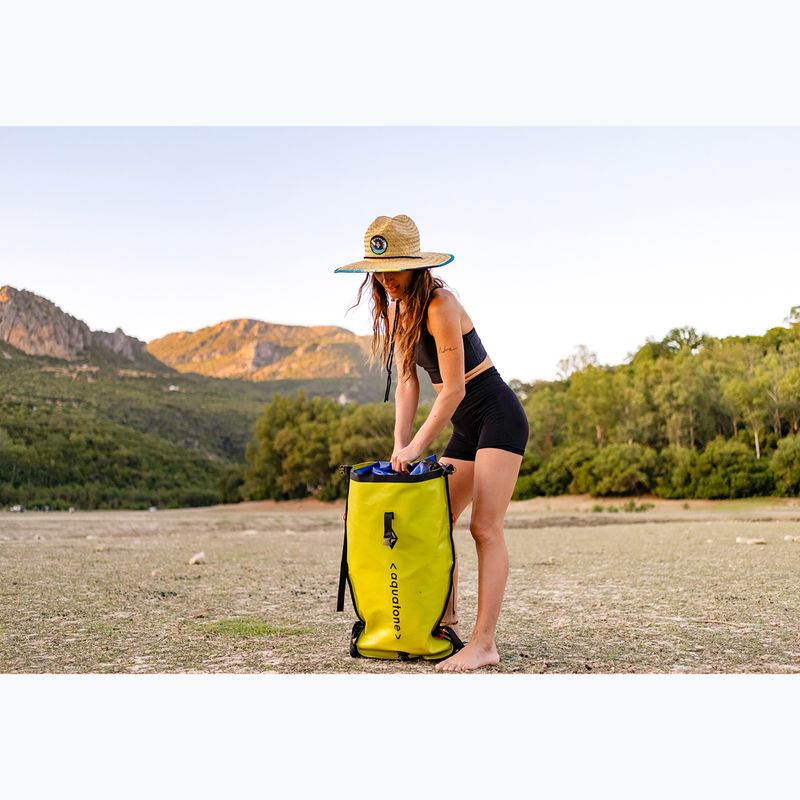 Nafukovací kajak pre 1 osobu Aquatone Bee Inflatable Pack Raft 7'3" 221 cm 20