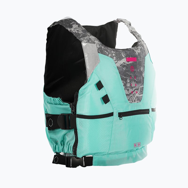 Bezpečnostná vesta dámska Aztron N-SV 2.0 aqua green 3