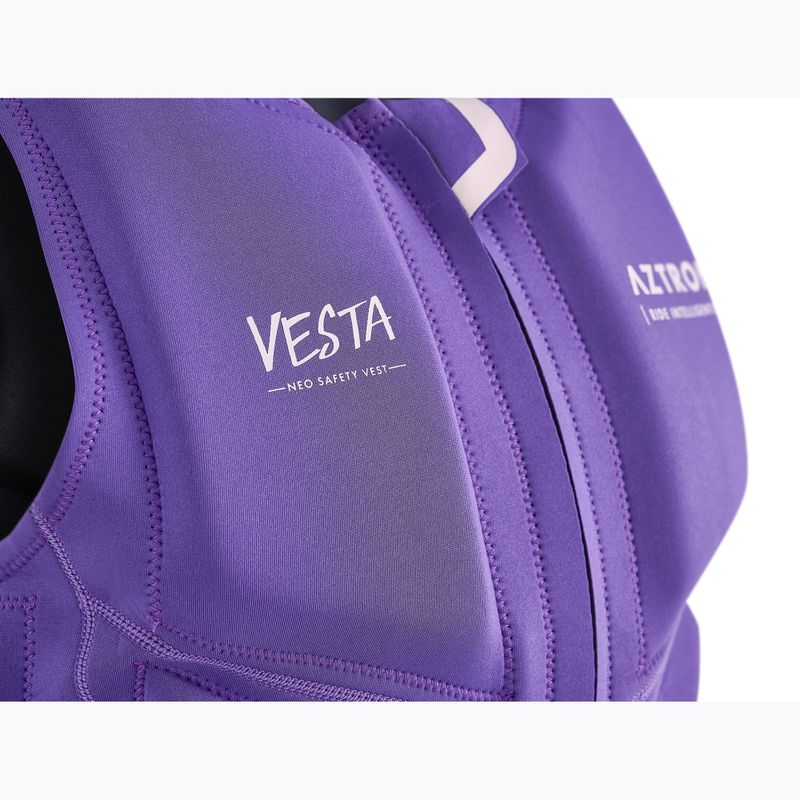 Aztron Vesta Neoprénová dámska plávacia vesta fialová 3