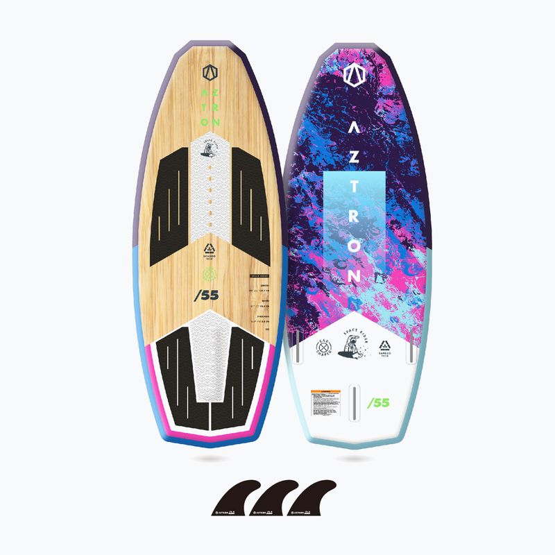 Wakeboardová doska wakesurf Aztron Space Rider 55