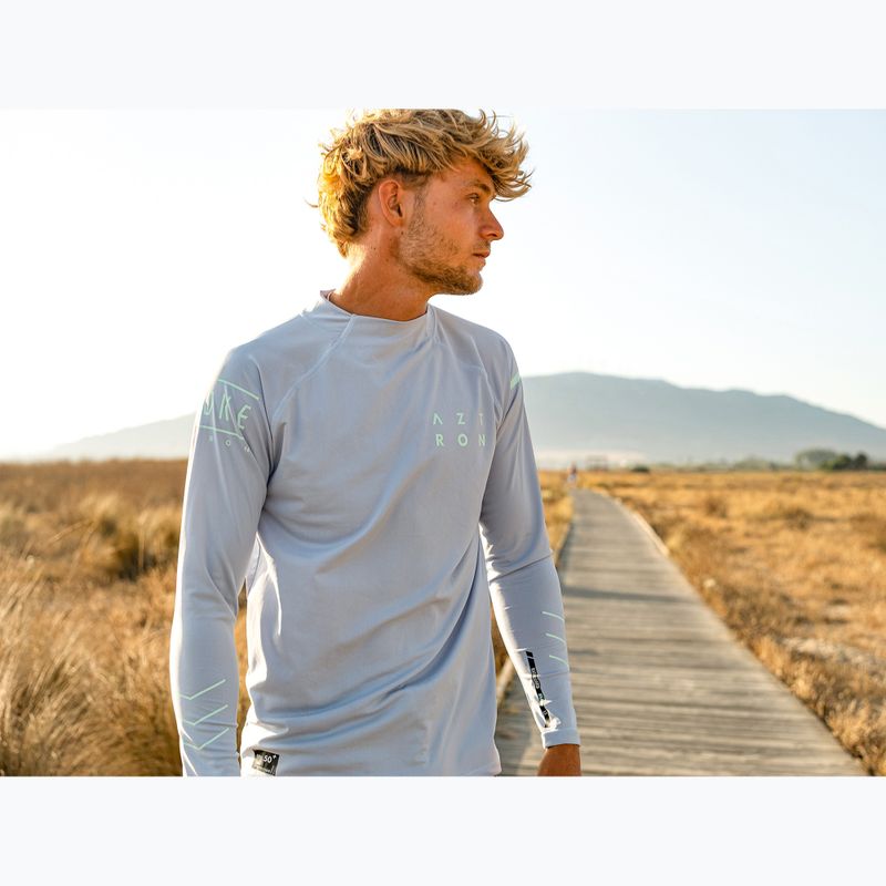 Pánske plavky s dlhým rukávom Aztron Stoke Surfing Rashguard 7