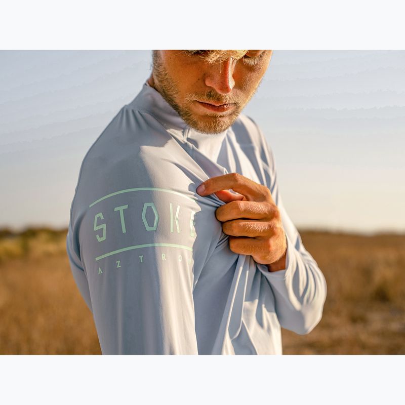 Pánske plavky s dlhým rukávom Aztron Stoke Surfing Rashguard 9