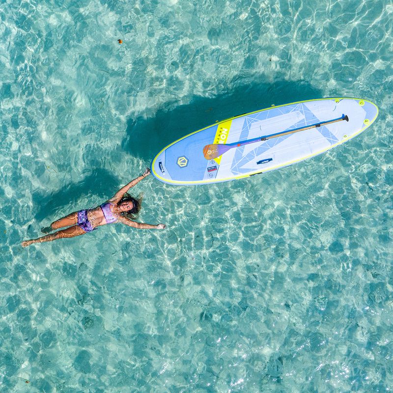 Aztron Phase Bamboo Carbon 2-dielne SUP pádlo 8