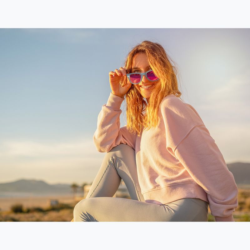 Slnečné okuliare Aztron Dream crystal blue gloss/polarized light pink mirror/brown 5