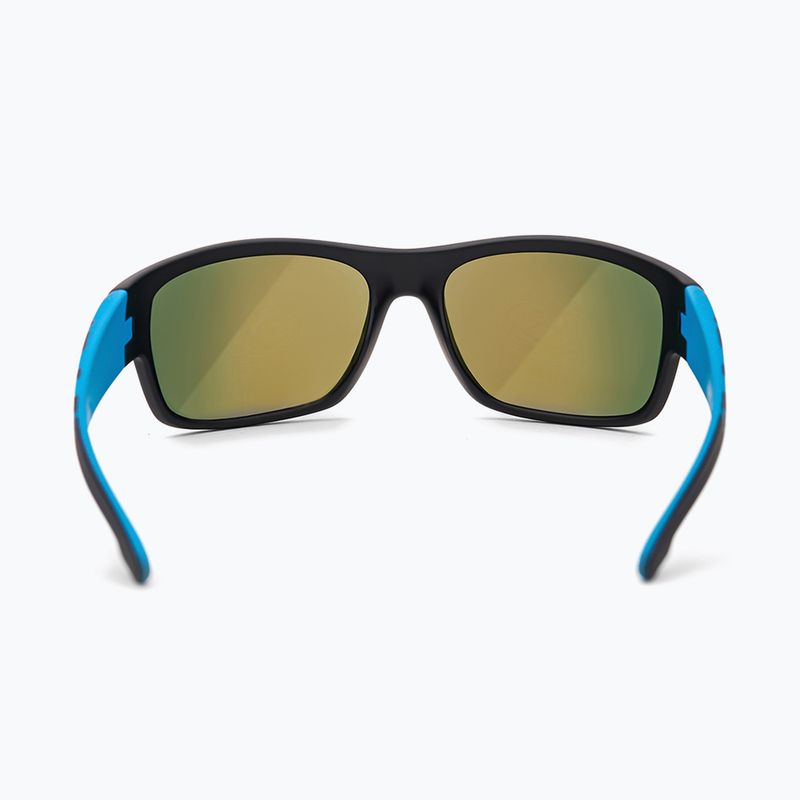 Slnečné okuliare Aztron Avatar-X2 matt black/gloss blue/polarized sahara red mirror/brown 3