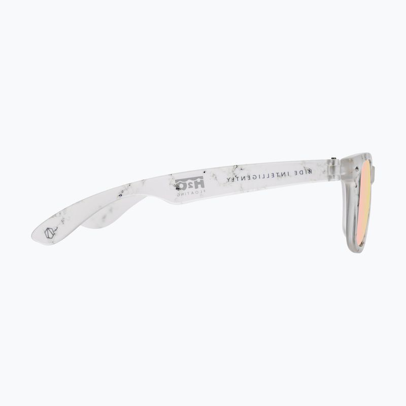 Slnečné okuliare Aztron Party white marble print/polarized rose pink mirror/brown 5