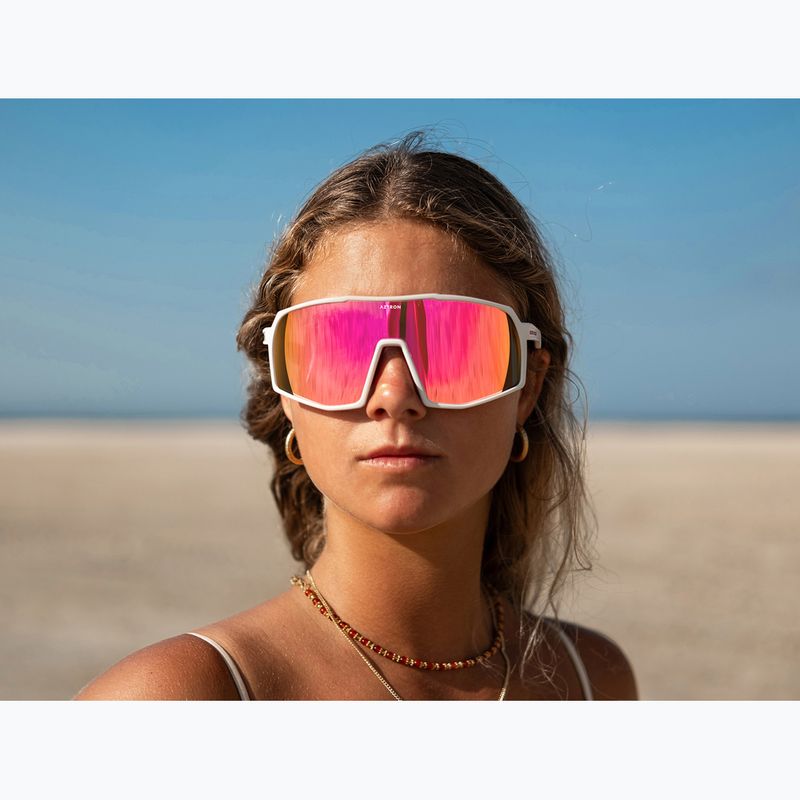 Slnečné okuliare Aztron Miami Floating Active Epic Dream white/pink 9