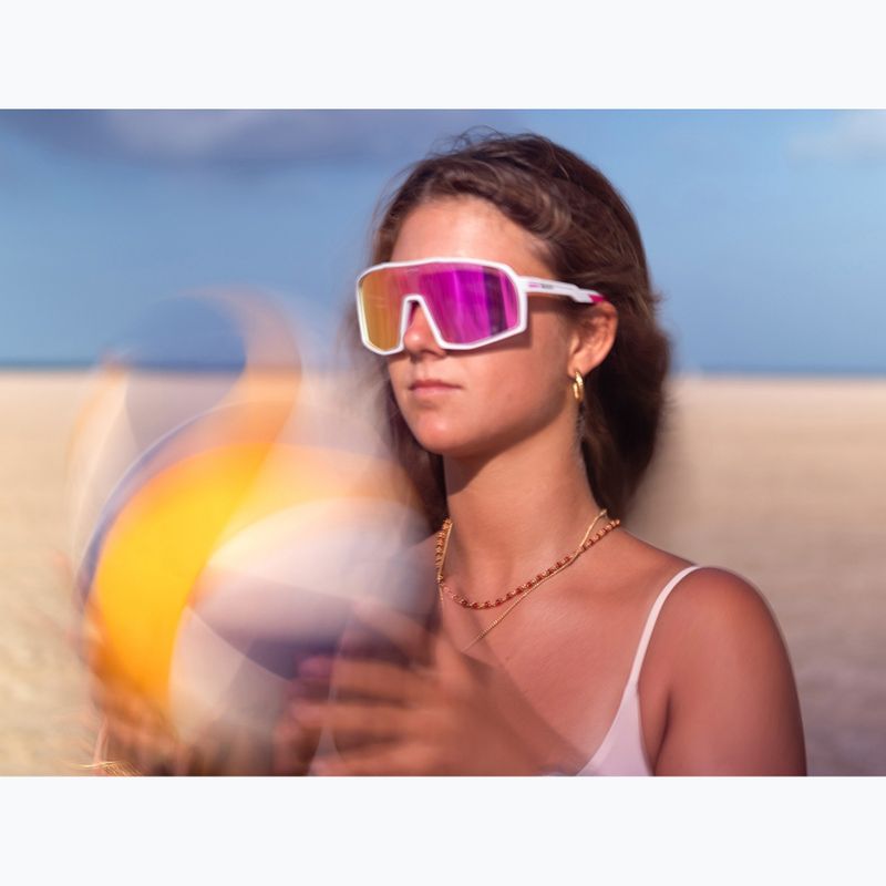Slnečné okuliare Aztron Miami Floating Active Epic Dream white/pink 10
