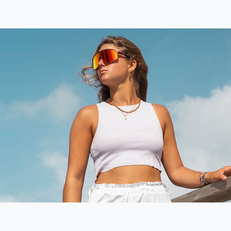 Aztron Halo Floating Active Heat Wave púštne červené/čierne slnečné okuliare 8