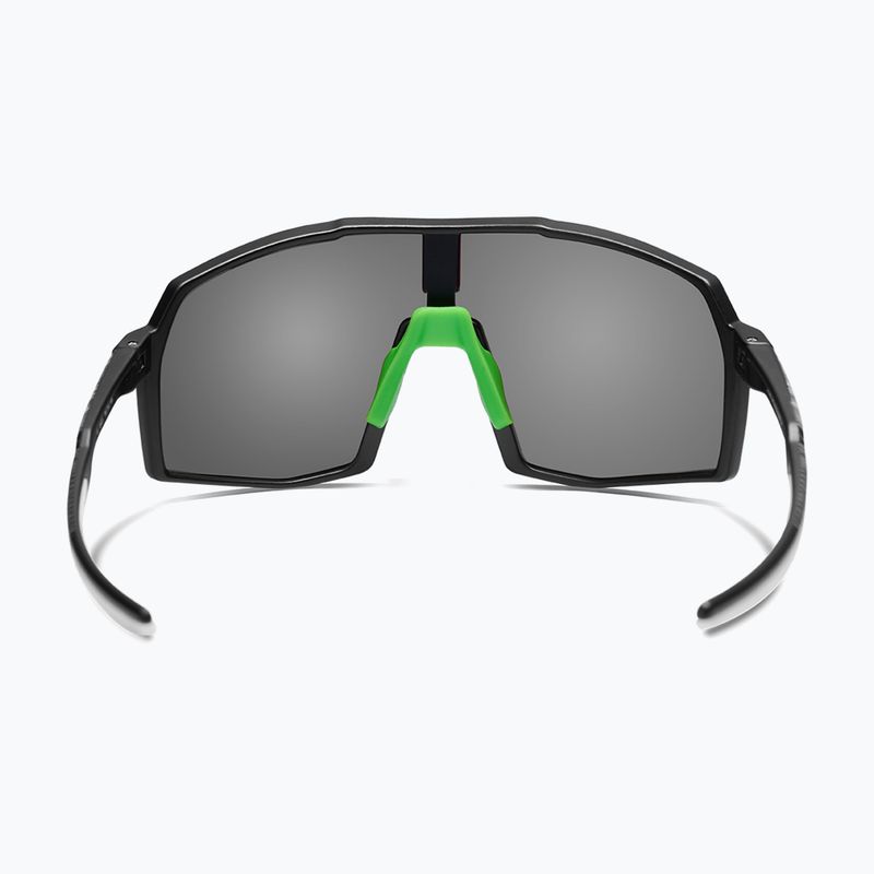 Slnečné okuliare Aztron Thunder metalblack/white/polarizedgreen/twilightmirr/grey 3