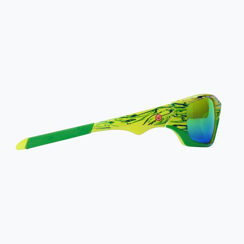 Detské slnečné okuliare Aztron Shine spark lime/wayve/polarized green/yellow mir/grey 3