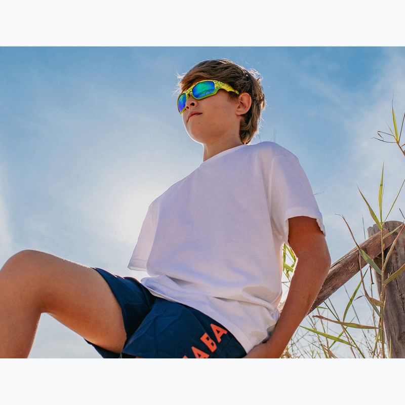 Detské slnečné okuliare Aztron Shine spark lime/wayve/polarized green/yellow mir/grey 5