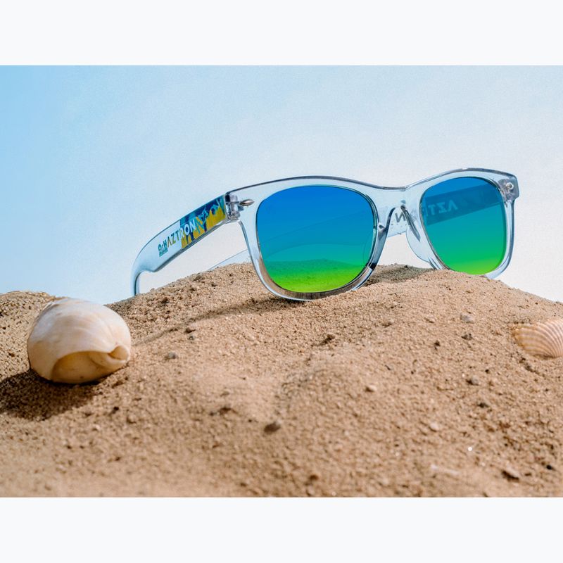 Detské slnečné okuliare Aztron Solar ice grey/graffiti/polarized blue/yellow mirror/grey. 10