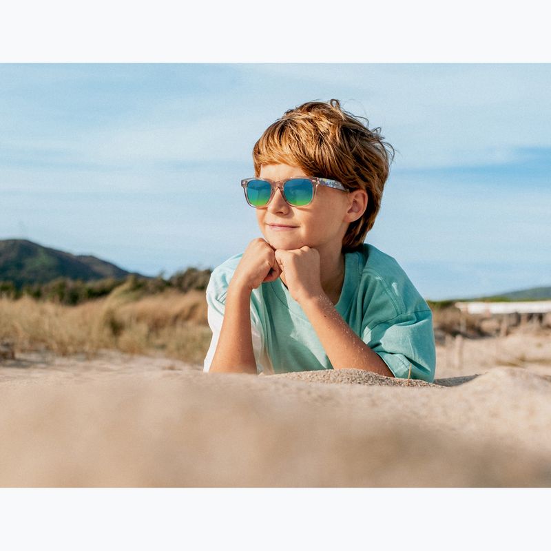 Detské slnečné okuliare Aztron Solar ice grey/graffiti/polarized blue/yellow mirror/grey. 11