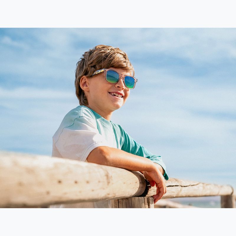 Detské slnečné okuliare Aztron Solar ice grey/graffiti/polarized blue/yellow mirror/grey. 12