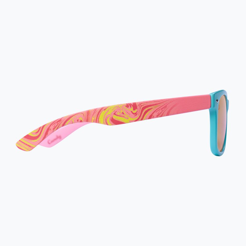 Detské slnečné okuliare Aztron Candy candy pink/twisty/polarized rainbow pink mir/grey. 3