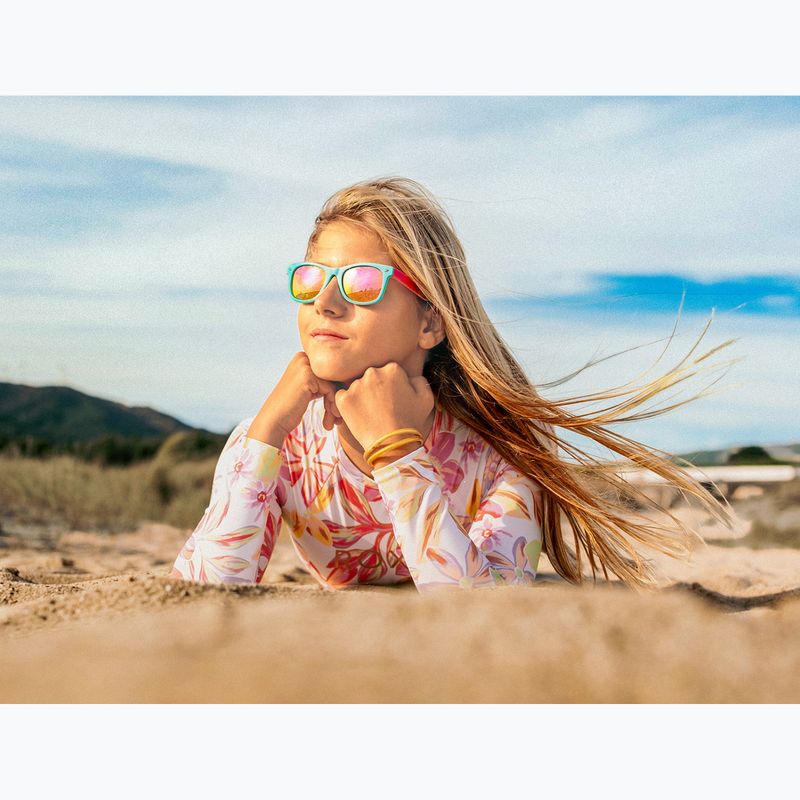 Detské slnečné okuliare Aztron Candy candy pink/twisty/polarized rainbow pink mir/grey. 6