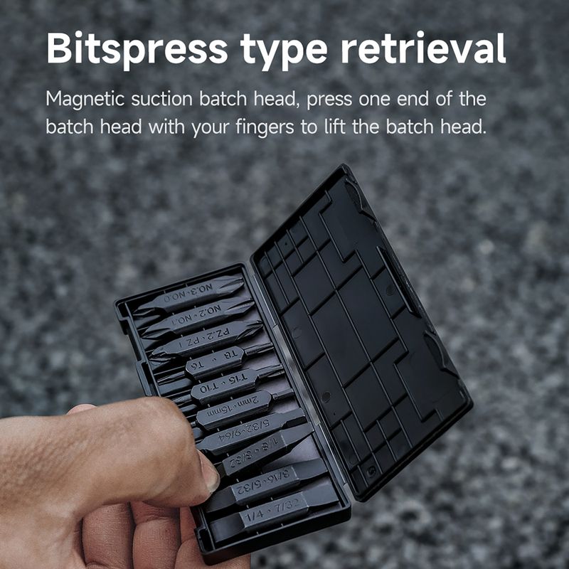 Sada bitov Nextool Bit Kit AS1 black 3