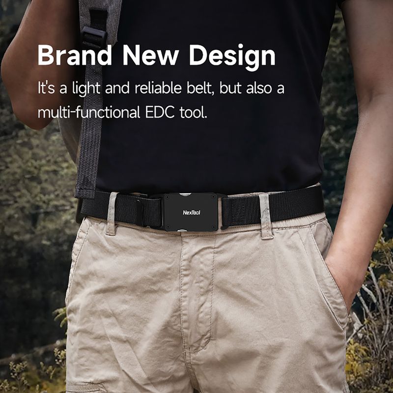 Opasok na nohavice Nextool Multifunctional P50 czarny 7