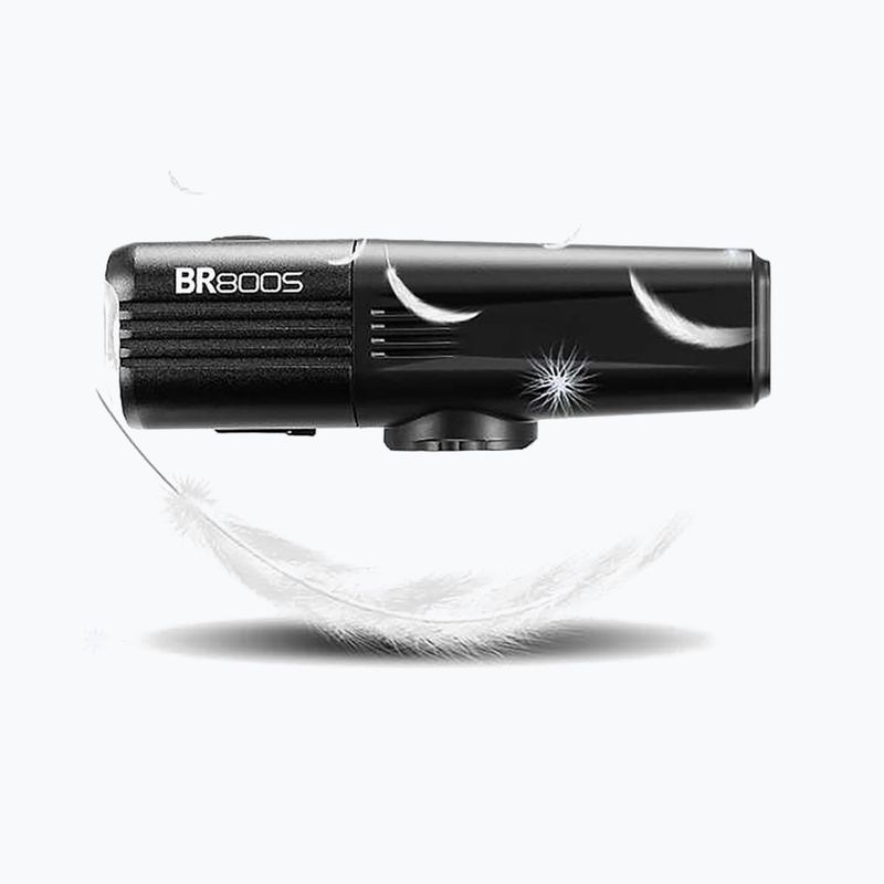 Towild BR800S čierne predné svetlo na bicykli 2