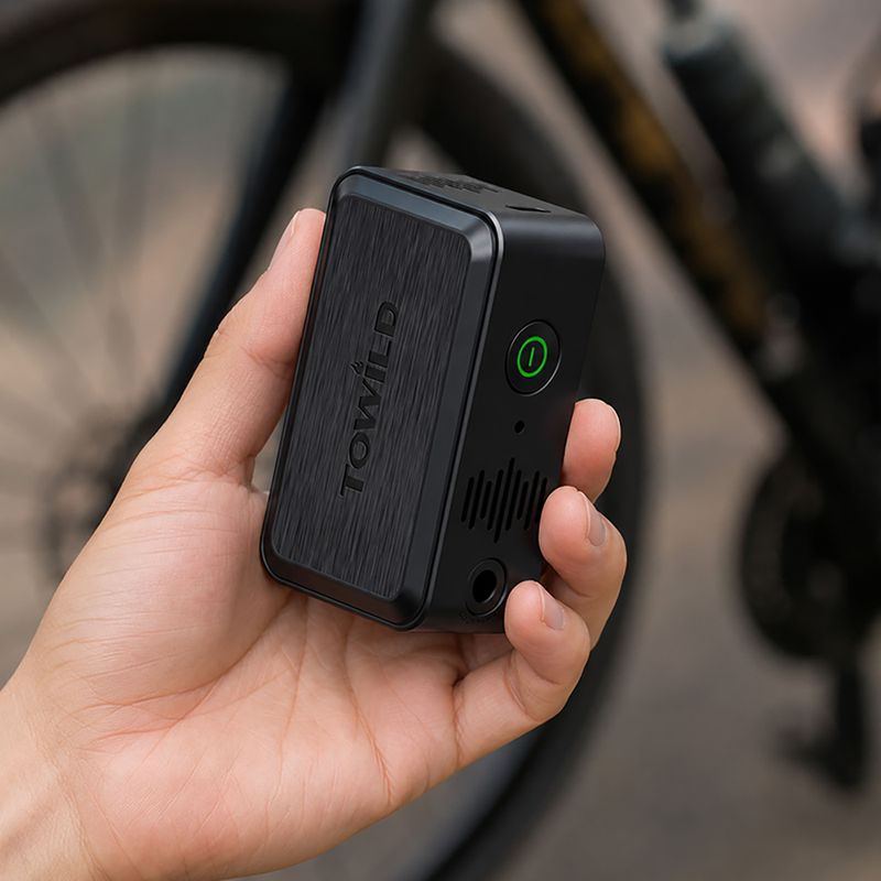 Elektrická cyklistická pumpa TOWILD A05 black 4