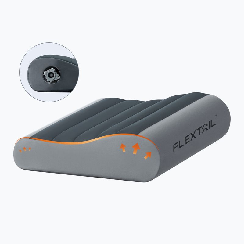 Cestovný vankúš FLEXTAIL Zero Pillowse grey 2