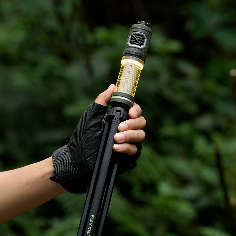 Kempingové svietidlo FLEXTAIL Tiny Repeller green 4