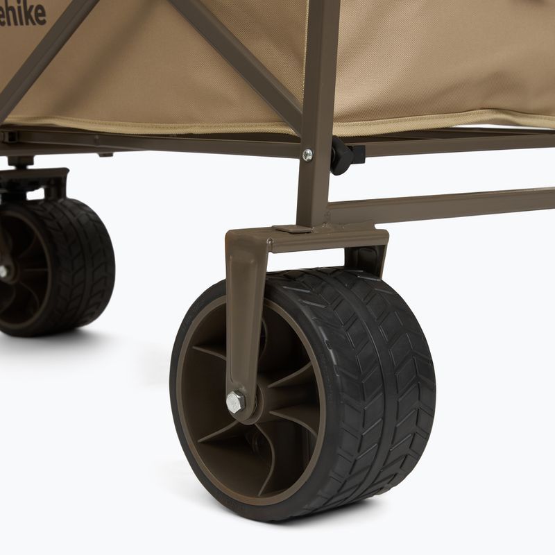 Prepravný vozík Naturehike Light With Brakes linen brown 7