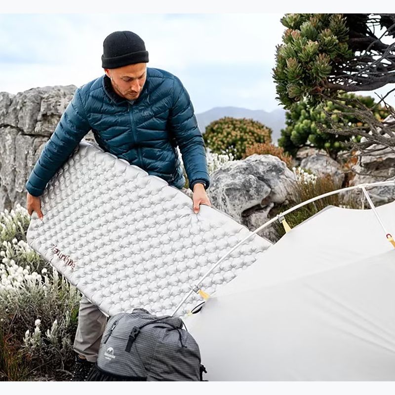 Nafukovacia karimatka Naturehike Tuye R 5.8 carbon silver 3
