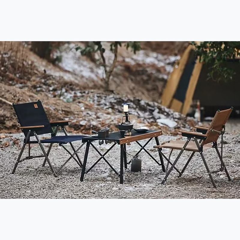 Kempingové kreslo Naturehike L04 Folding black 2