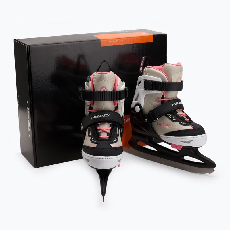 Detské rekreačné korčule HEAD XPD GIRL nastaviteľné pink 7
